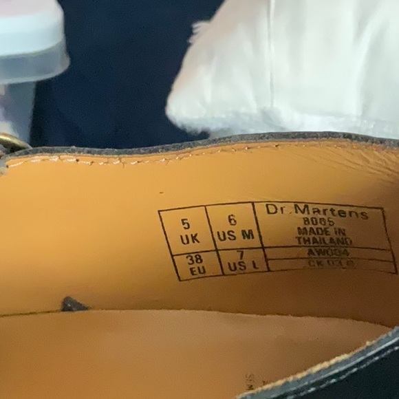 Dr. Martens Black Leather Buckle Shoes - Picture 7 of 10